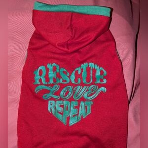 Doggie Hoodie 🐕🎄🎁🐾Rescue Love Repeat